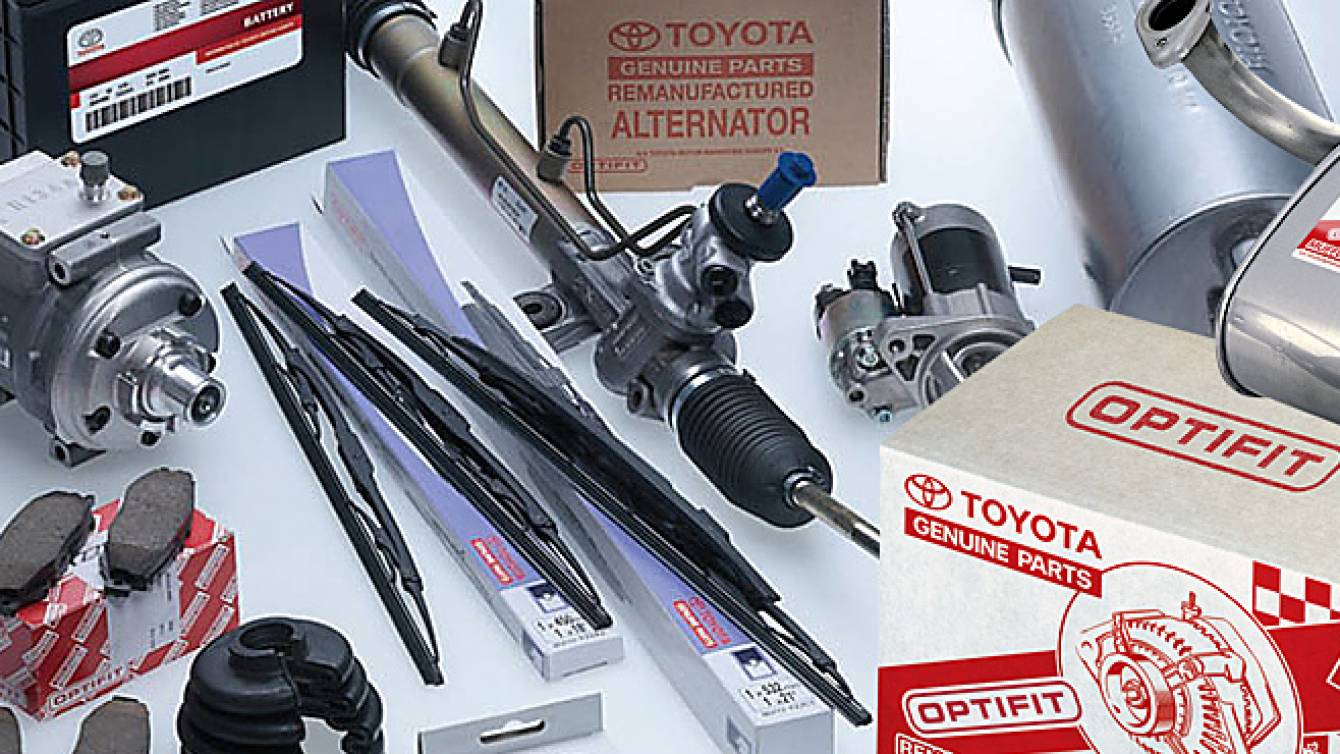 Оригинальные запчасти Toyota для вашей безопасности!
